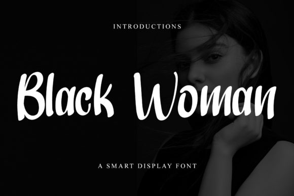 Black Woman Font for Creative Projects