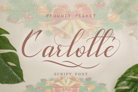 Carlotte: A Handwritten Font for Creative Makers