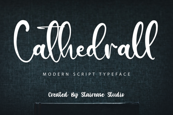 Cathedrall: The Modern Script Font That Elevates Your Campaign Visuals