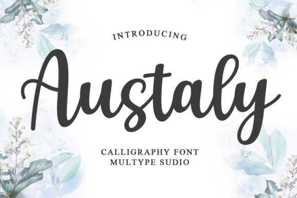 Elevating Editorial Design with the Austaly Handwritten Font