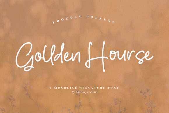 Gollden Hourse: A Script Font for Strong Brand Identity