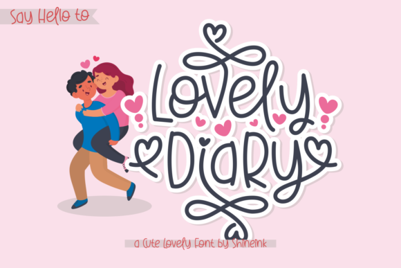 Handwritten Charm with the Lovely Diary Typeface