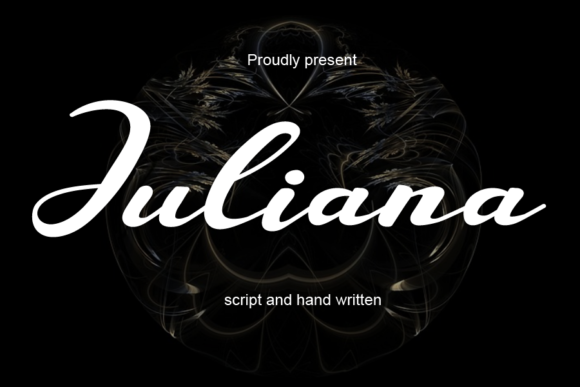 Juliana: A Flowing Handwritten Font