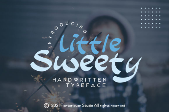 Little Sweety: A Handwritten Font for Lively, Charming Crafts