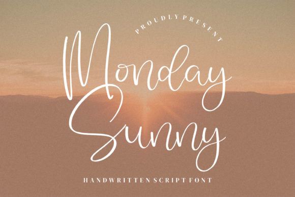 Monday Sunny: A Premium Script Font for Creative Branding
