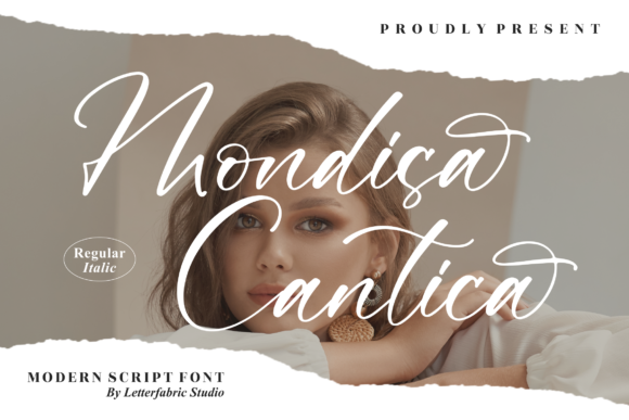 Mondisa Cantica: A Script Font for Web Design