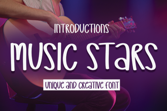 Music Stars: A Font That Sings for Your Brand