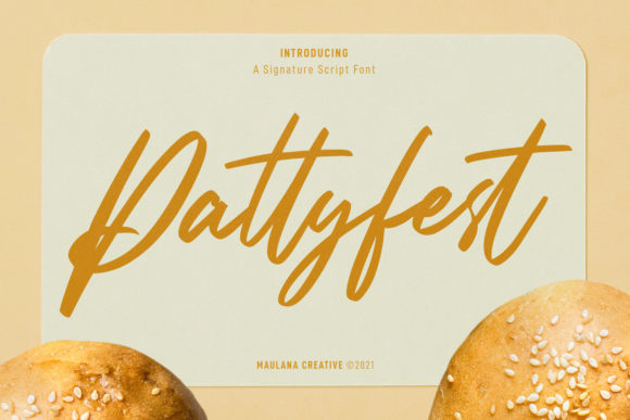 Pattyfest: A Casual Script Font That Feels Just Right for Branding