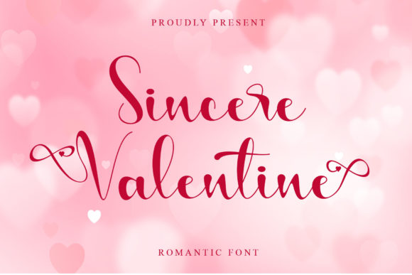 Sincere Valentine: A Handwritten Font for Heartfelt Creations