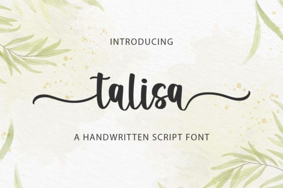 Talisa: A Refined Script Font for Elegant Design