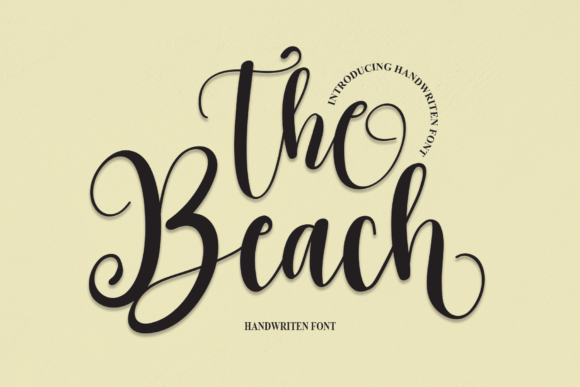 The Beach Font: A Stylish Touch for Campaigns