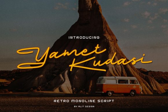 Yamet Kudasi: A Script Font That Elevates Editorial Design